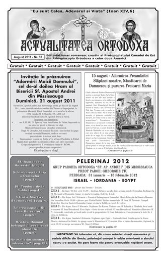 actualitatea ortodoxa decembrie 20011